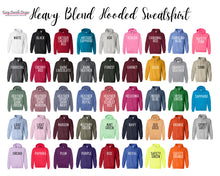 Load image into Gallery viewer, Custom Embroidered Hoodie, Custom Embroider Sweatshirt, Personalized Hoodies, Customizable Varsity Letter Sweatshirts, Your Text Here
