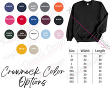 Load image into Gallery viewer, Teacher Custom Embroidered Crewneck, Educator Embroider Sweatshirt, Personalized Crewnecks, Gift for Teachers

