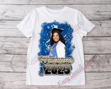 Load image into Gallery viewer, Custom Graduation T-shirt, Class of 2023 T-shirts, Personalized Graduation Shirt
