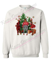 Load image into Gallery viewer, African American Friends Christmas Crewneck Sweatshirt, Black Women Christmas Crewnecks, African American Woman Unisex Printed Sweaters

